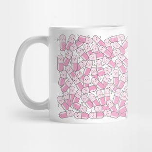 cute pills cartoon Mug